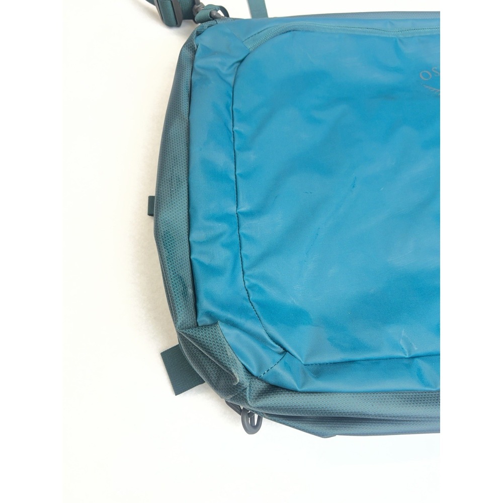 OSPREY Transporter Global Carry On Luggage Green Bag - Picture 10 of 16